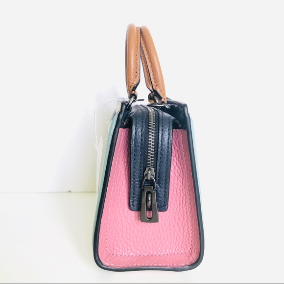 SOLD Coach Micro Zoe Crossbody Colorblock Mini - Picture 4 of 11